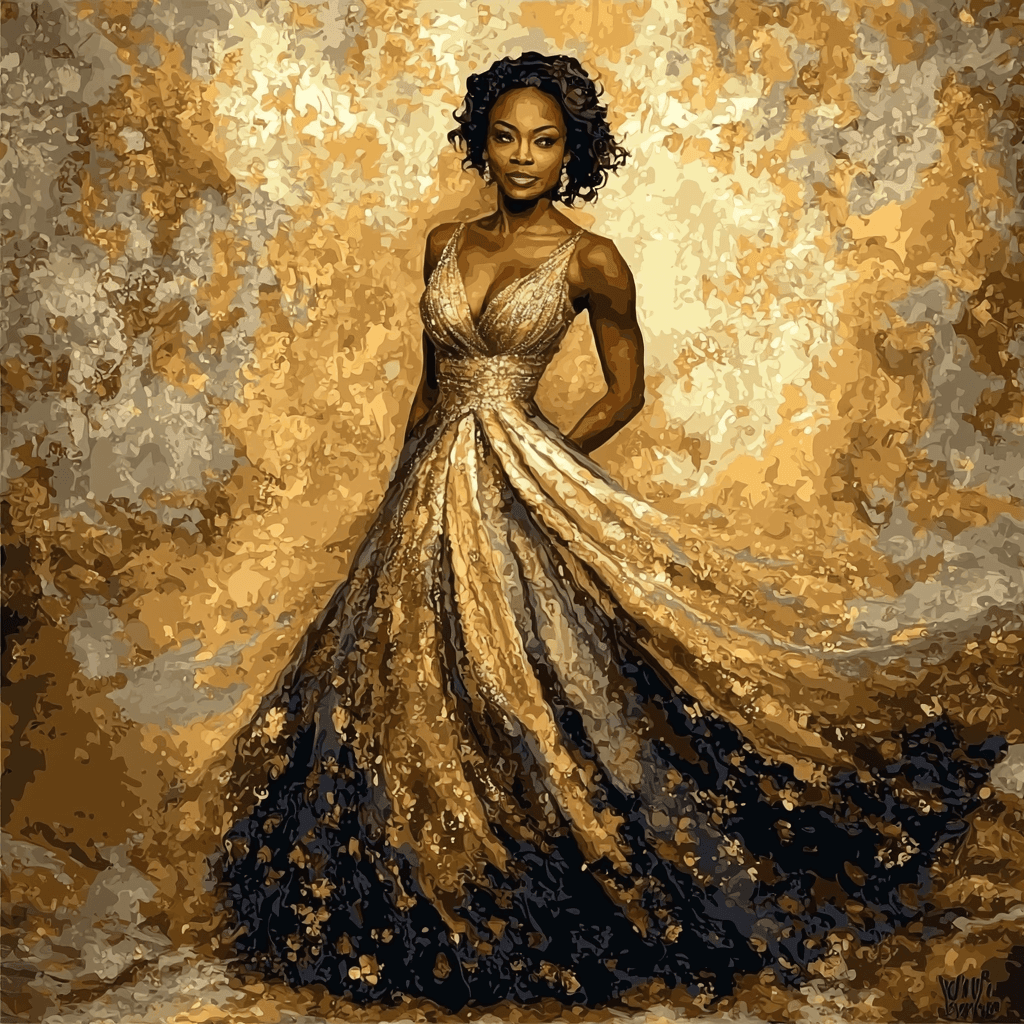 Viola Davis: The Resilient Force Of Authenticity Painting Number Kit