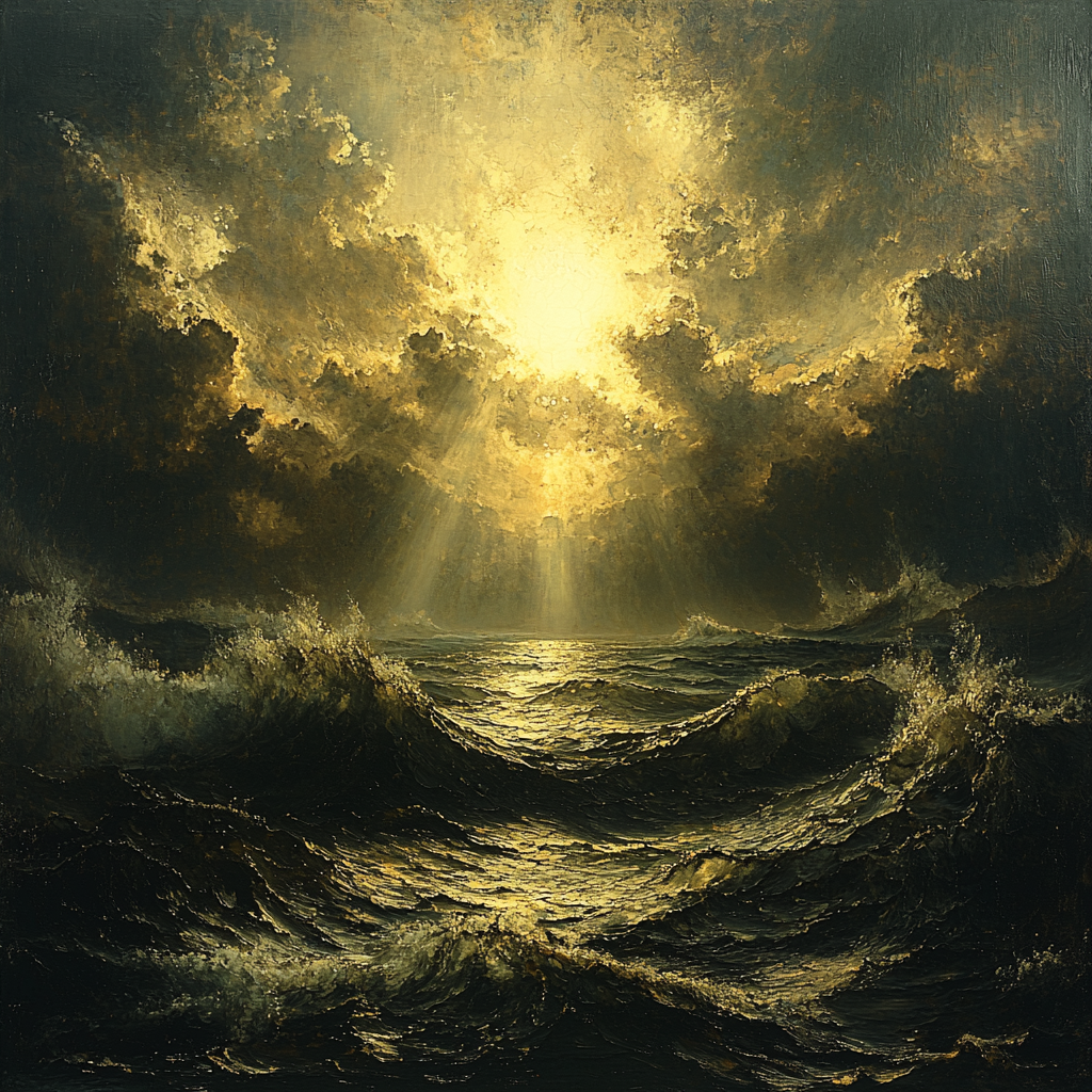 Caravaggio Inspired Tides Of Revelation Paint By Numbers Kits