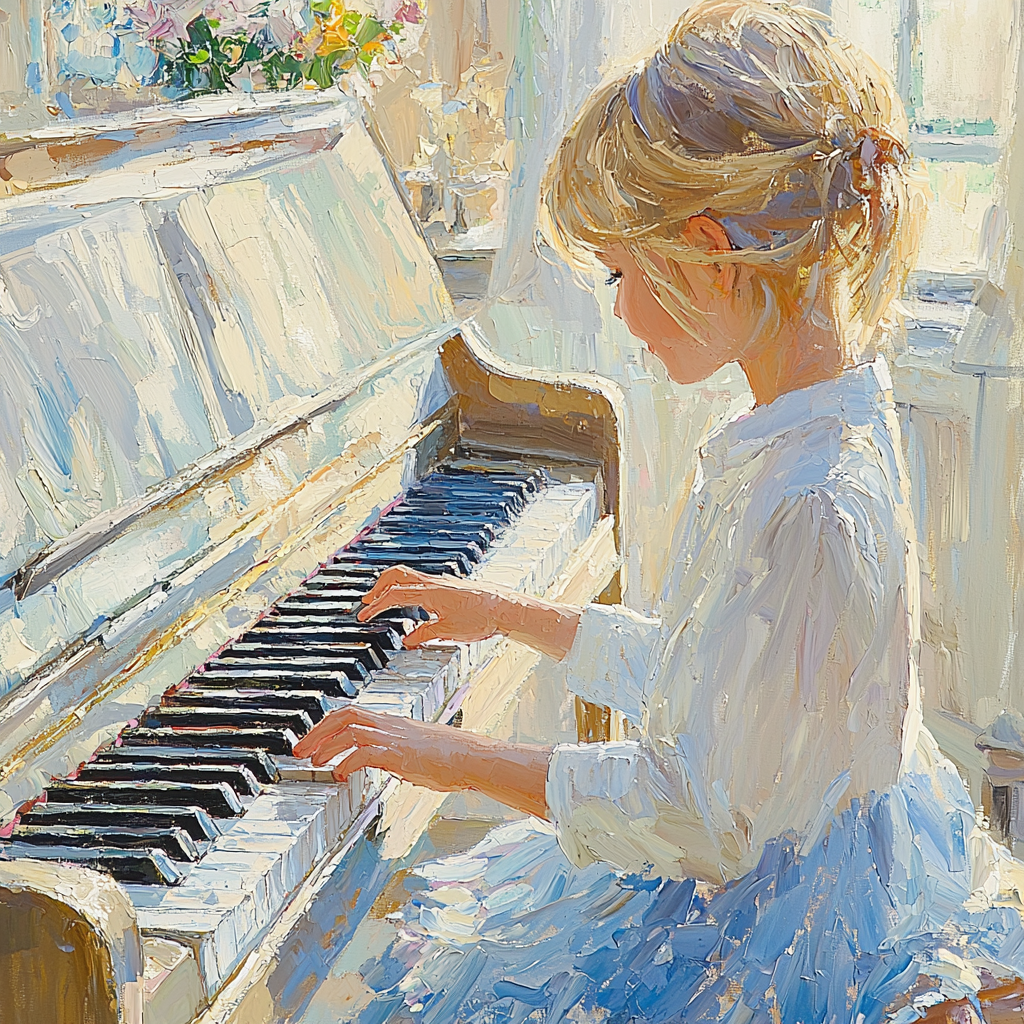 Mom's Gentle Melody Paint By Numbers Kits