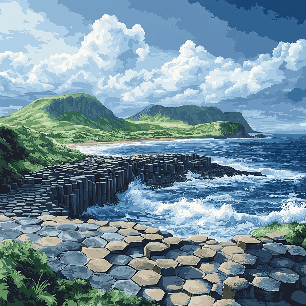 Giant's Causeway Paint By Number