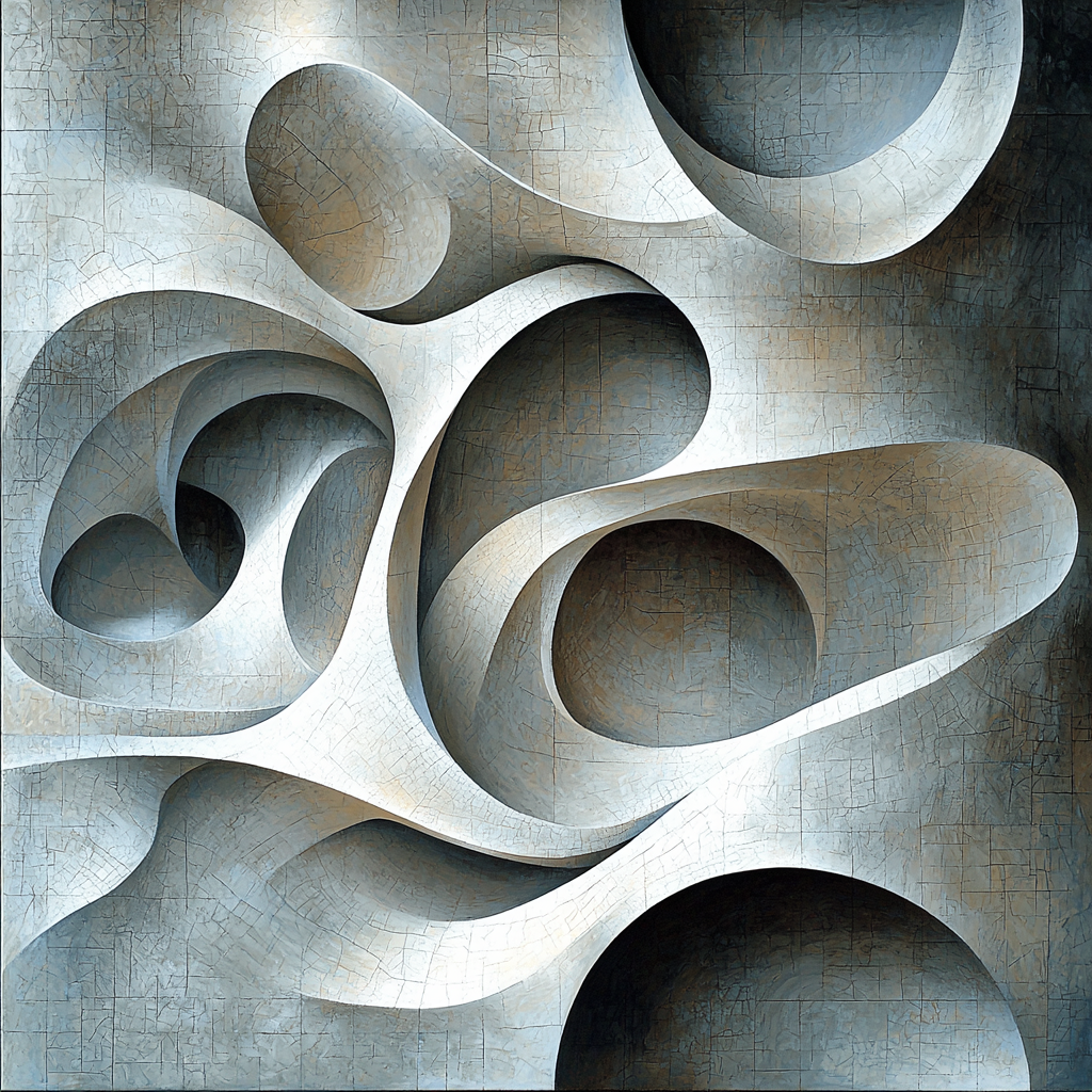 Michelangelo Inspired Mystical Wind Number Painting