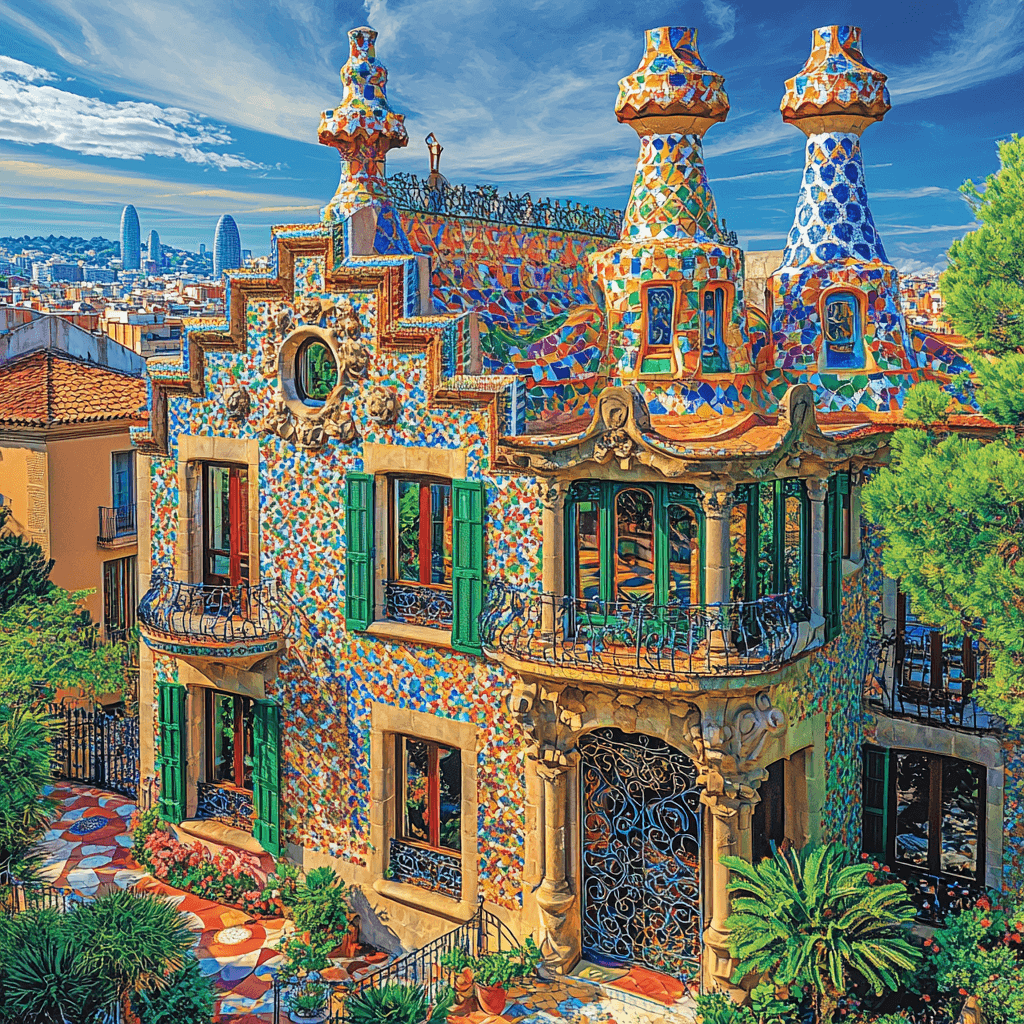 Palau Güell - Barcelona Painting Number Kit