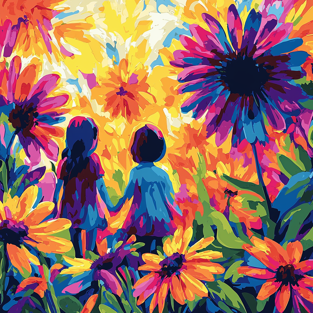 Hugs And Sunshine Painting Number Kit