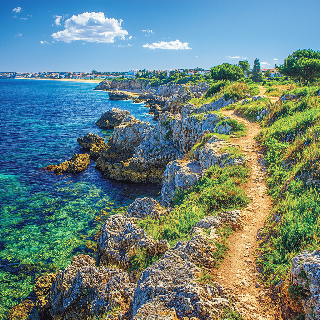 Cascais Coastal Trail DIY Paint By Numbers