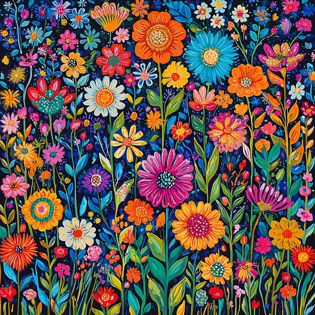 Frida Kahlo Inspired Whispers Of Growth Painting By Numbers Kit