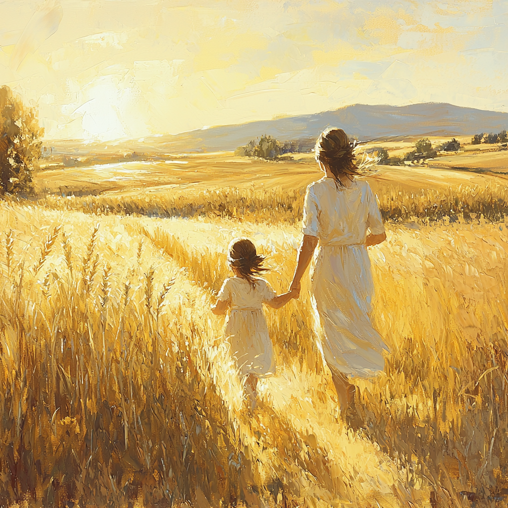 Whispering Fields Of Gold Numbered Painting Kits