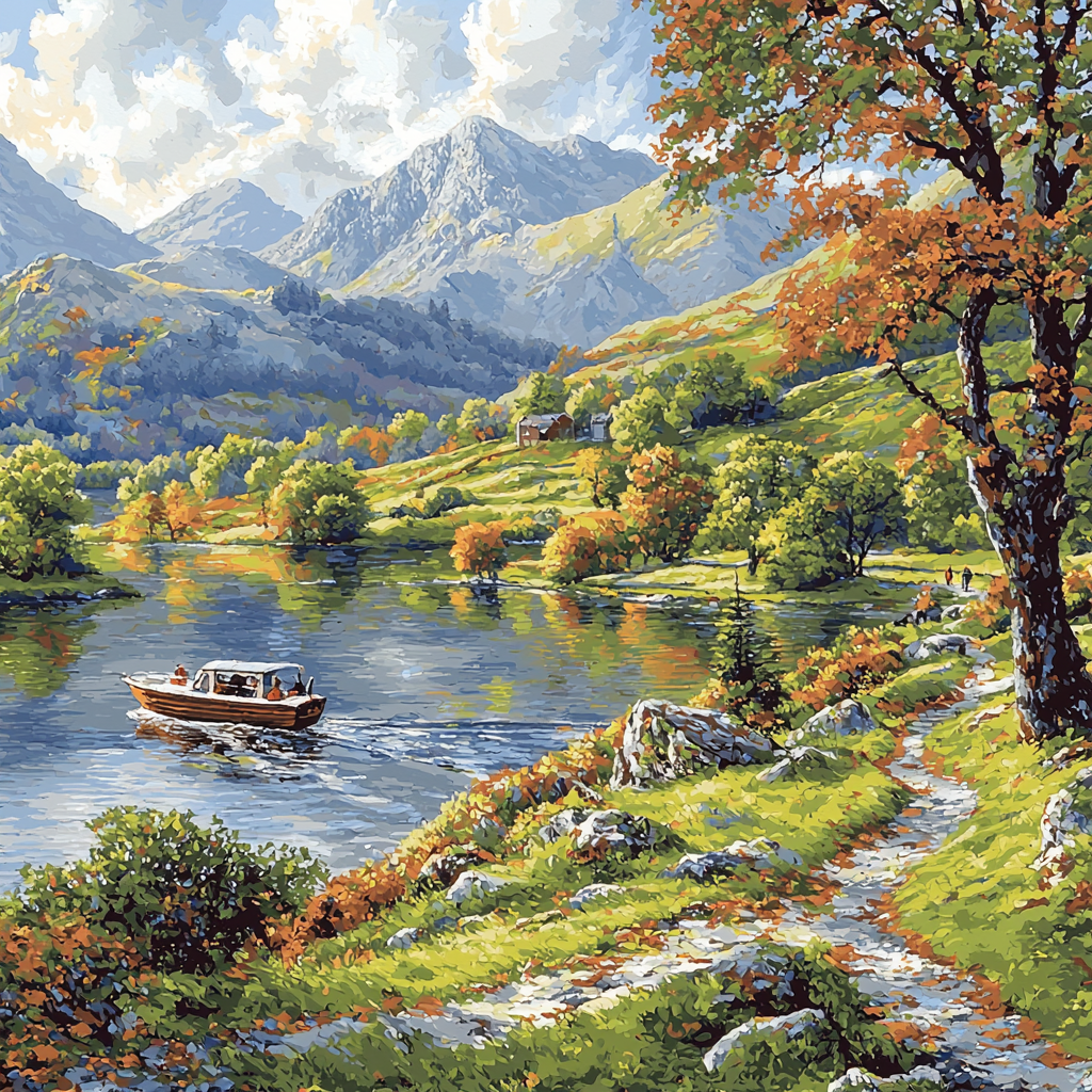 Lake District National Park DIY Paint By Numbers