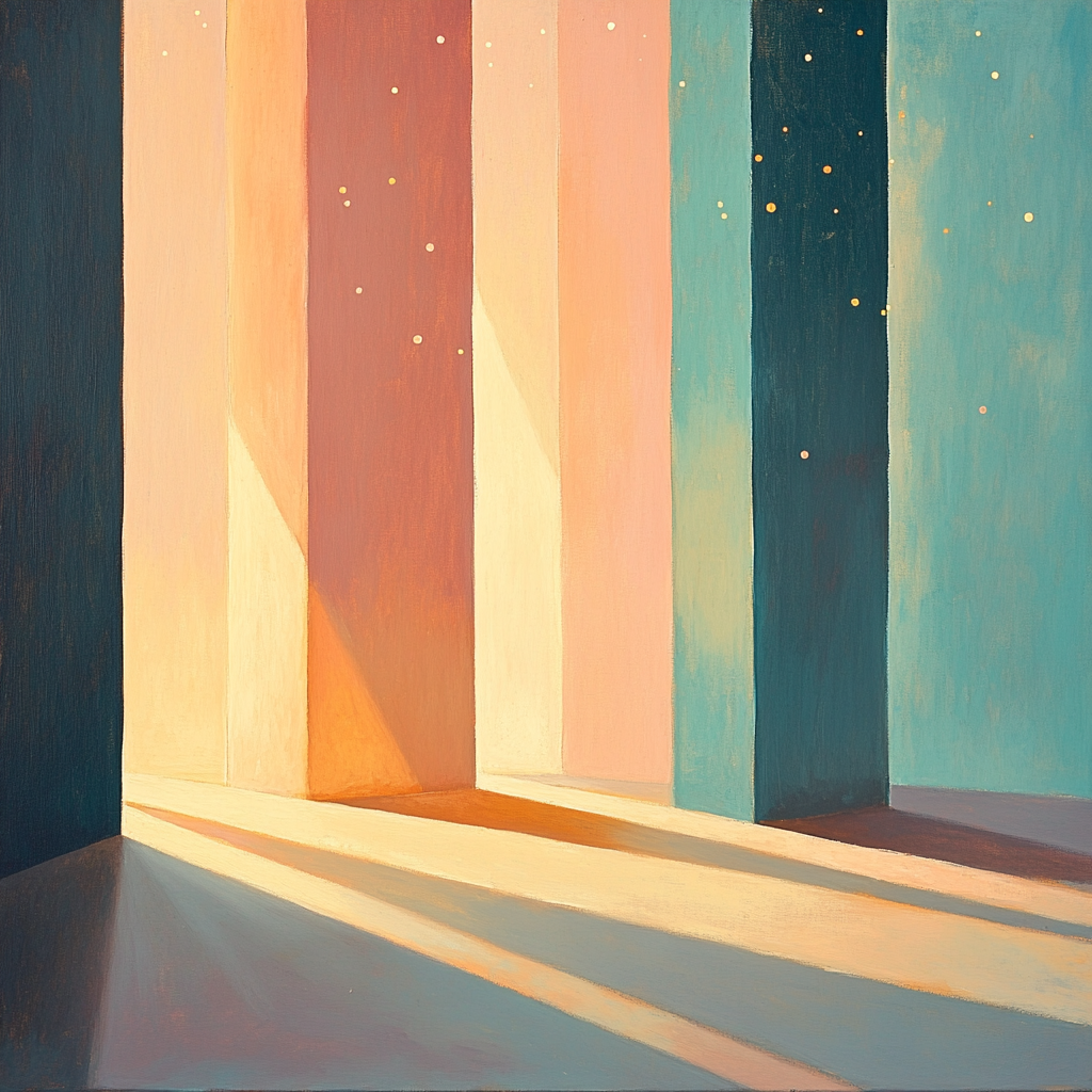 Edgar Degas Inspired Dust Motes And Sunbeams Numbered painting kits