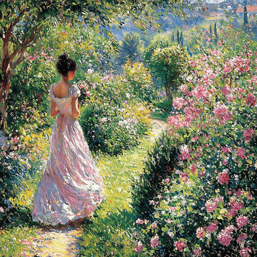 Pierre-Auguste Renoir Inspired Pastel Portraits Of Spring Paint By Numbers Kits