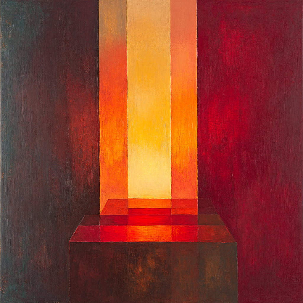 Mark Rothko Inspired Ember Meditation Painting by numbers kit