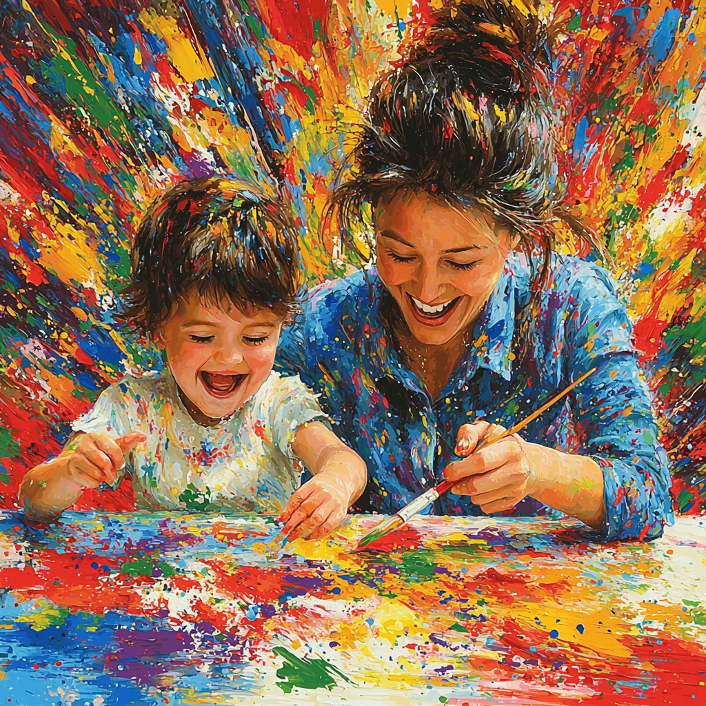 The Colors Of Togetherness Painting Number Kit