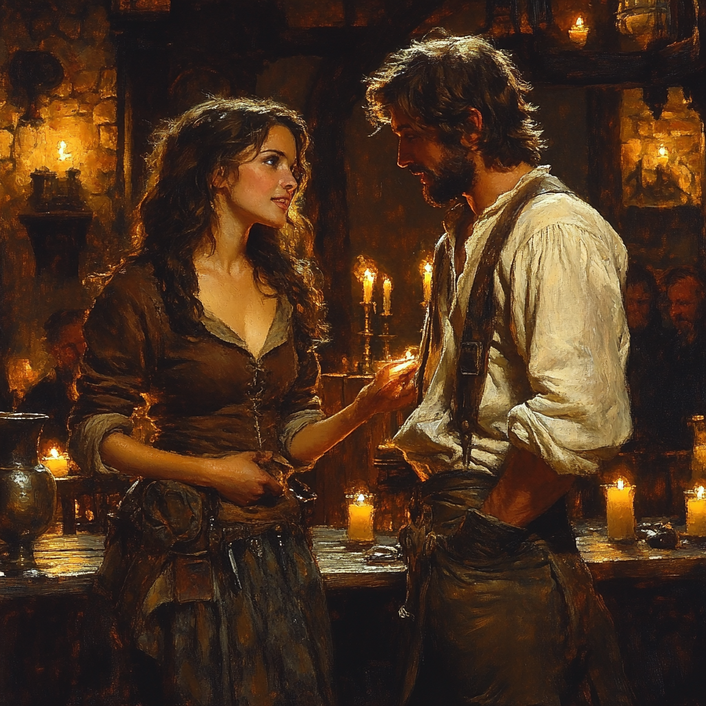 Rembrandt Inspired Old Harbor Tavern paint by numbers