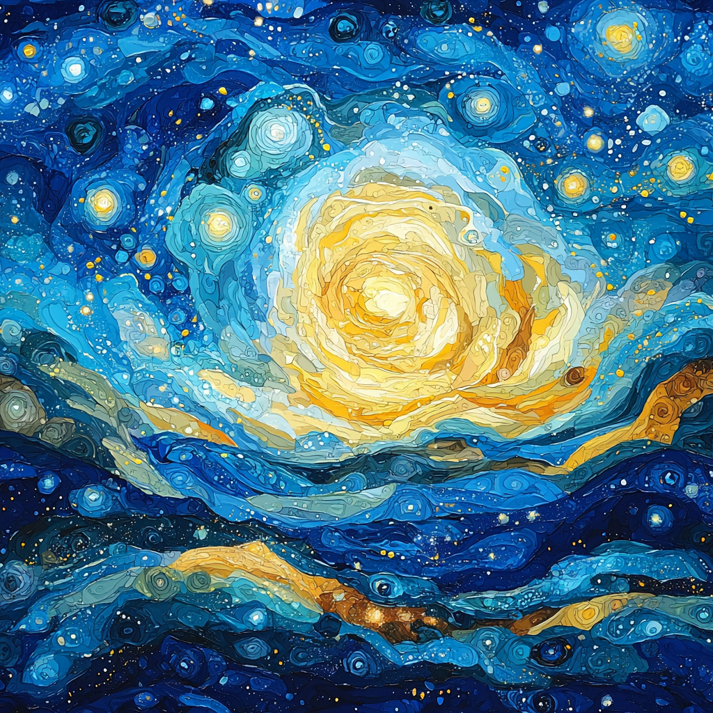 Paul Klee Inspired Cosmic Dance Of Light DIY Paint By Numbers