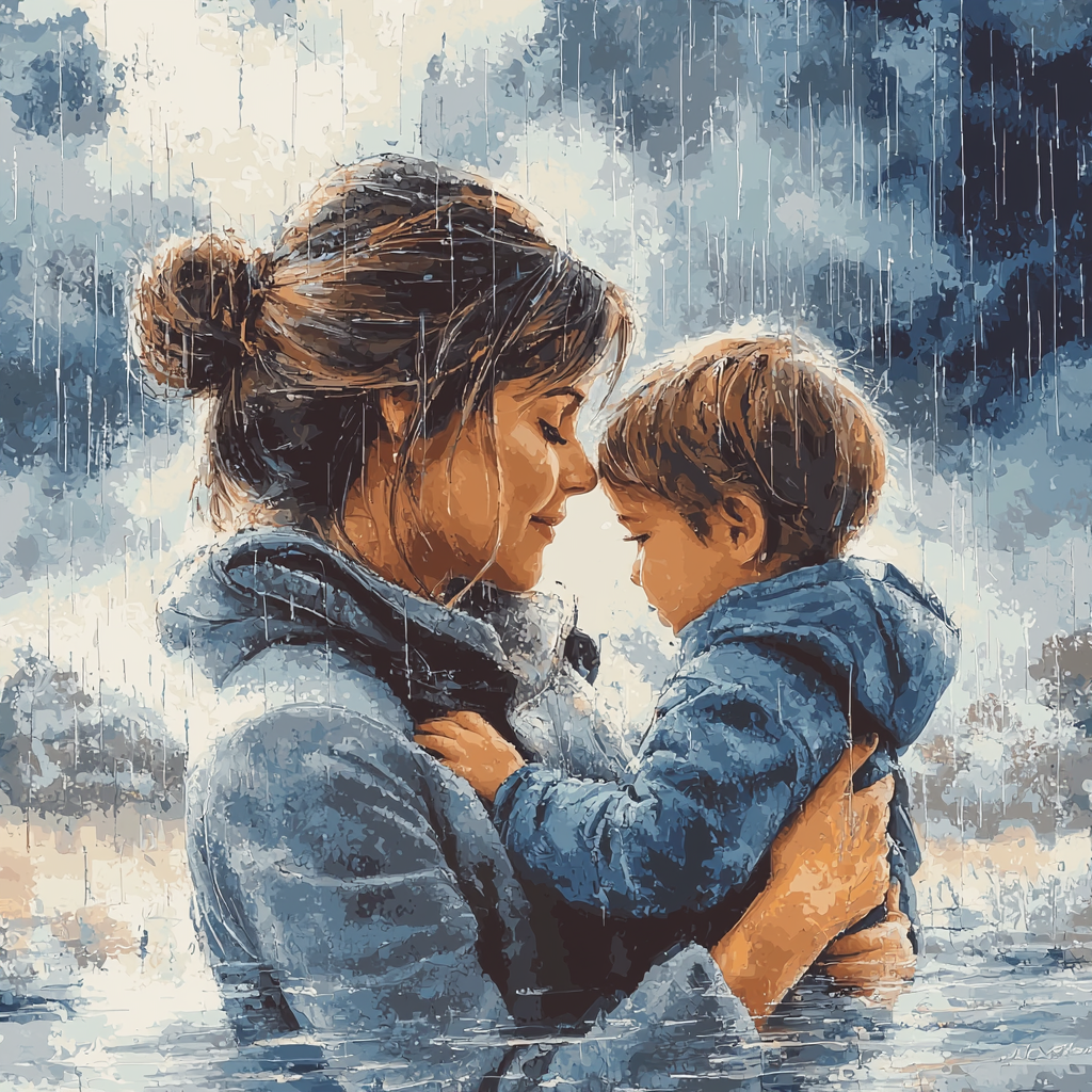 Mom's Healing Touch Painting Number Kit