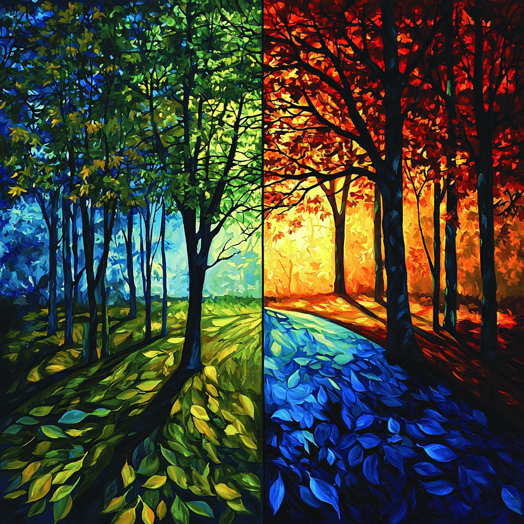 Caravaggio Inspired Shadowplay Of Seasons Numbered Painting Kits