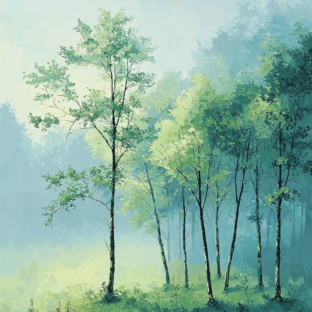 Leonardo Da Vinci Inspired Whispers Of The Trees Paint By Number