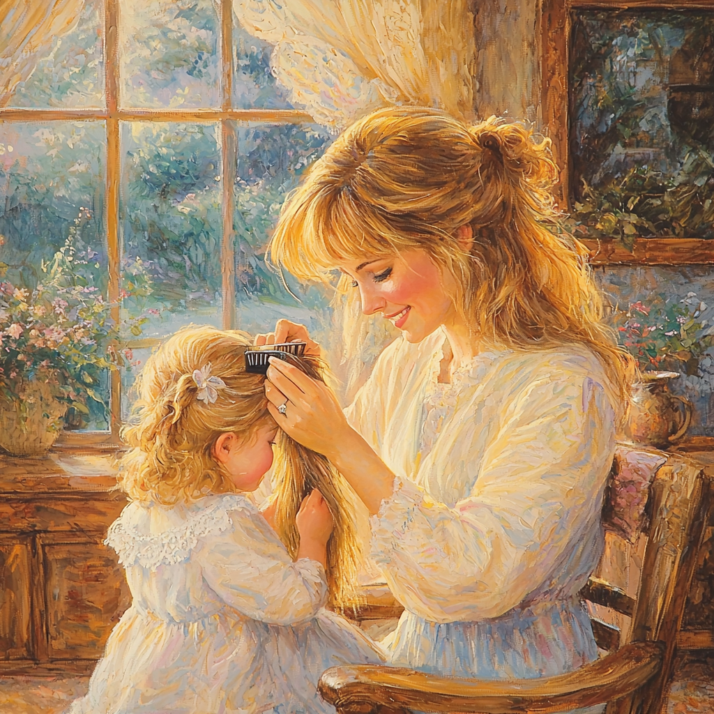 A Mother's Touch Paint By Numbers Kits
