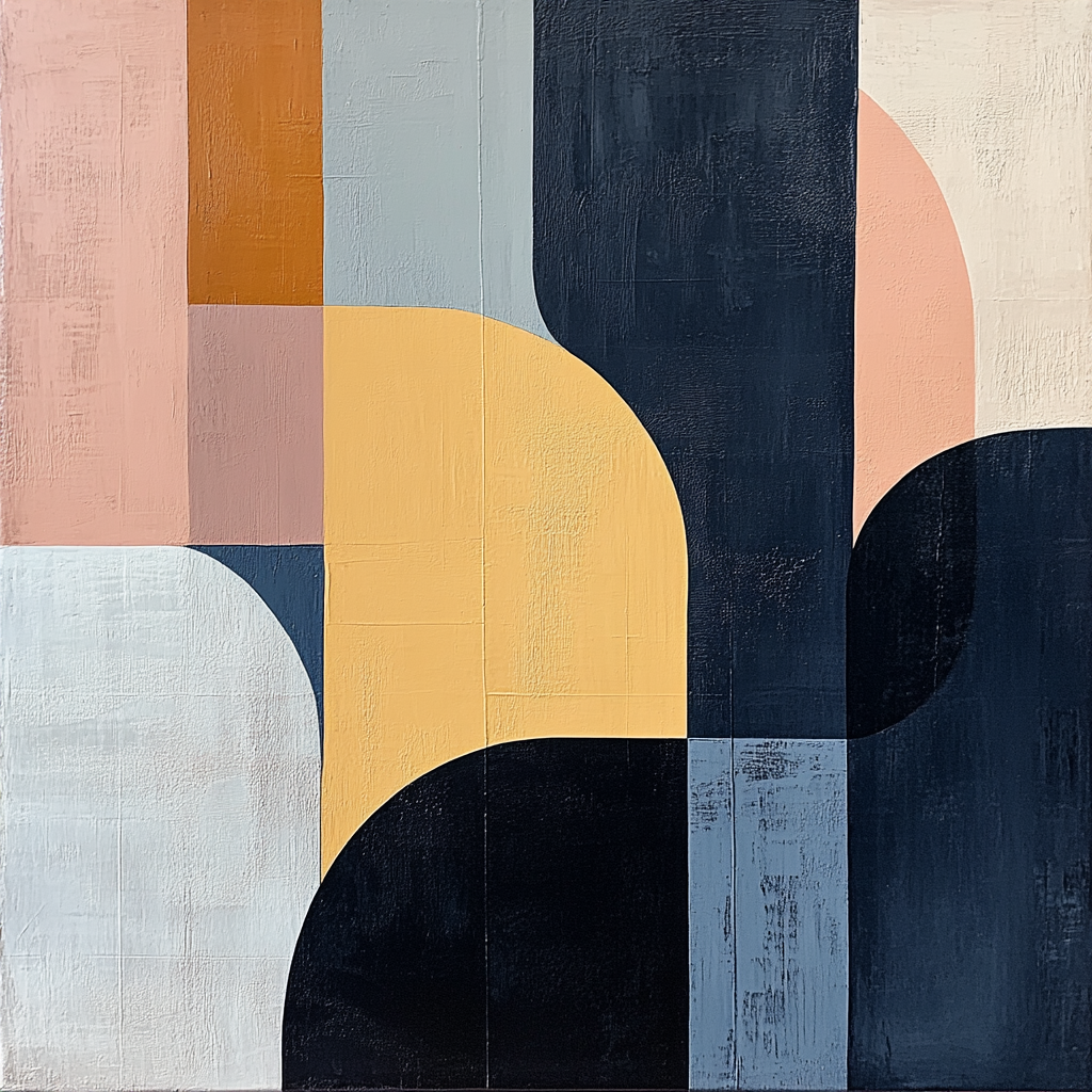 Paul Klee Inspired Muted Sonata paint by number