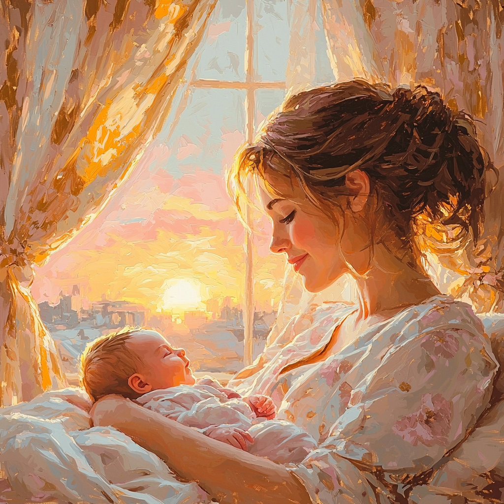 Dawn Of A New Day Numbered Painting Kits