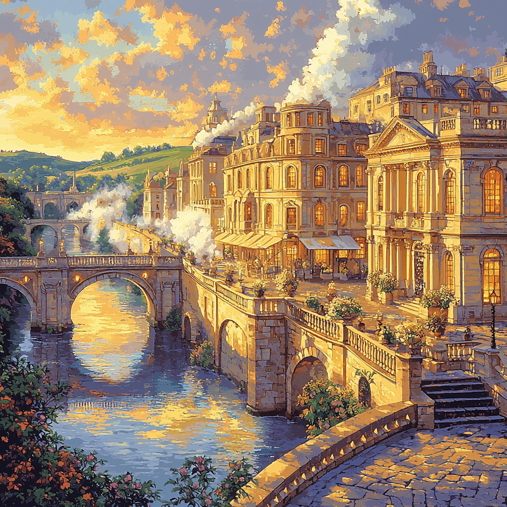 Bath - Somerset, England Paint By Numbers