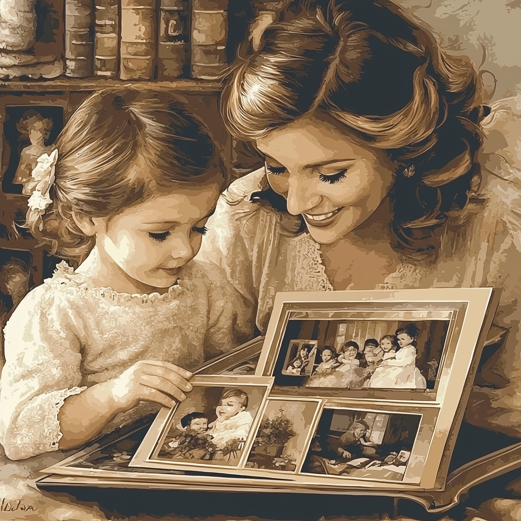 Cherished Moments In Time DIY Paint By Numbers
