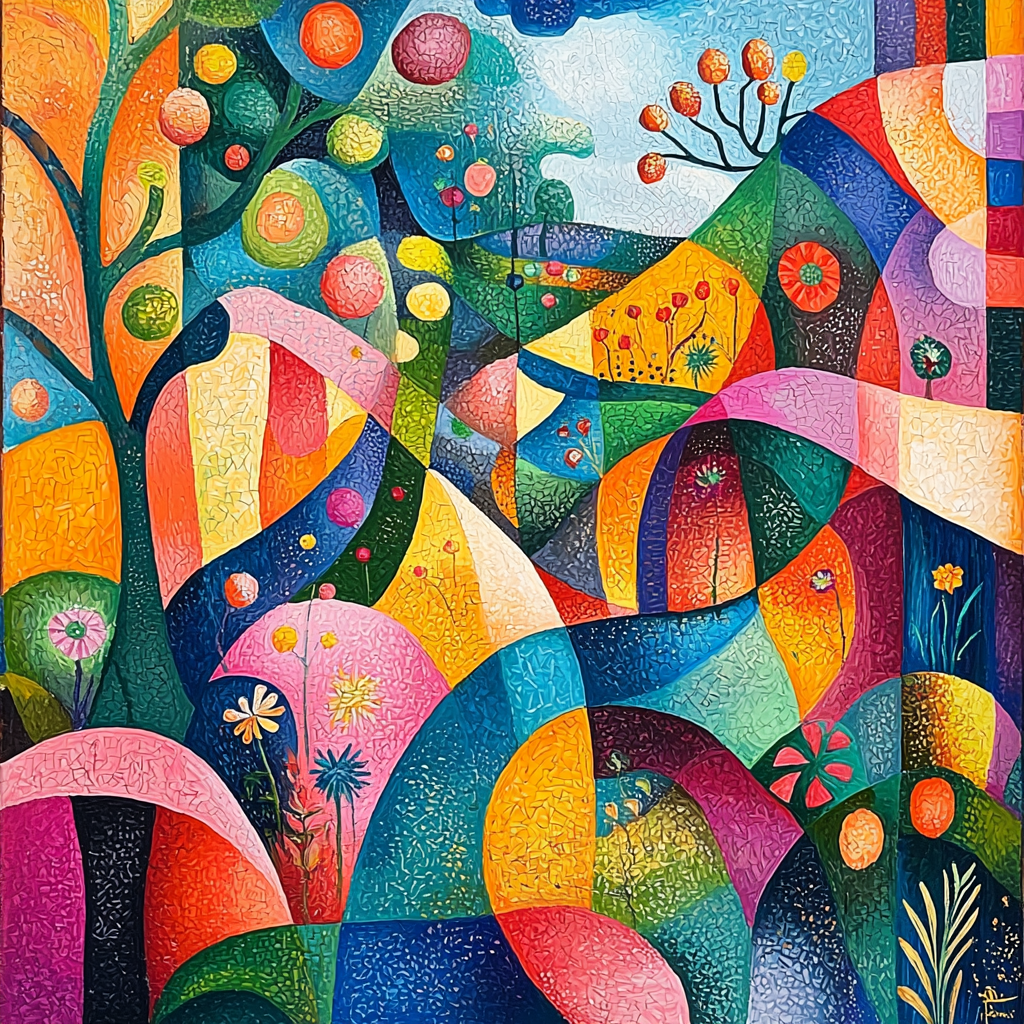 Joan Miró Inspired Abstract Eden Paint By Number