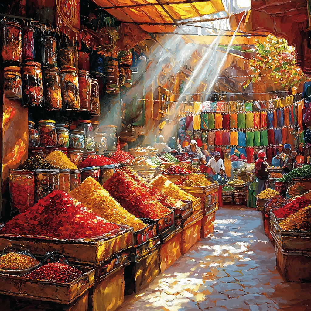 The Spice Bazaar DIY Paint By Numbers