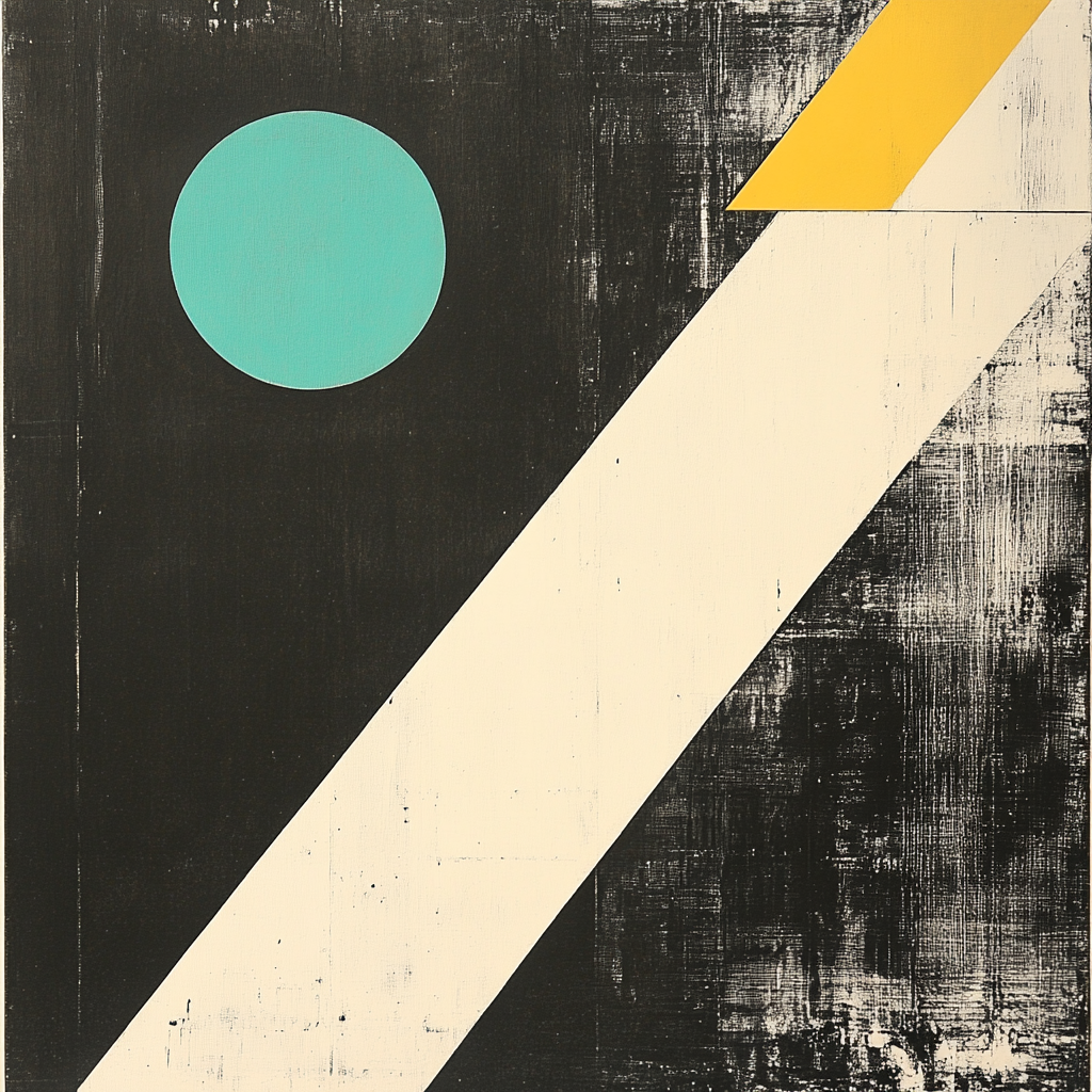 Kazimir Malevich Inspired Void And Pulse Painting by numbers kit