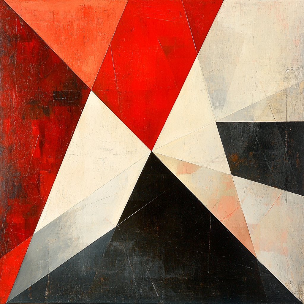 Kazimir Malevich Inspired Essence Of Emotion Paint By Numbers Kits