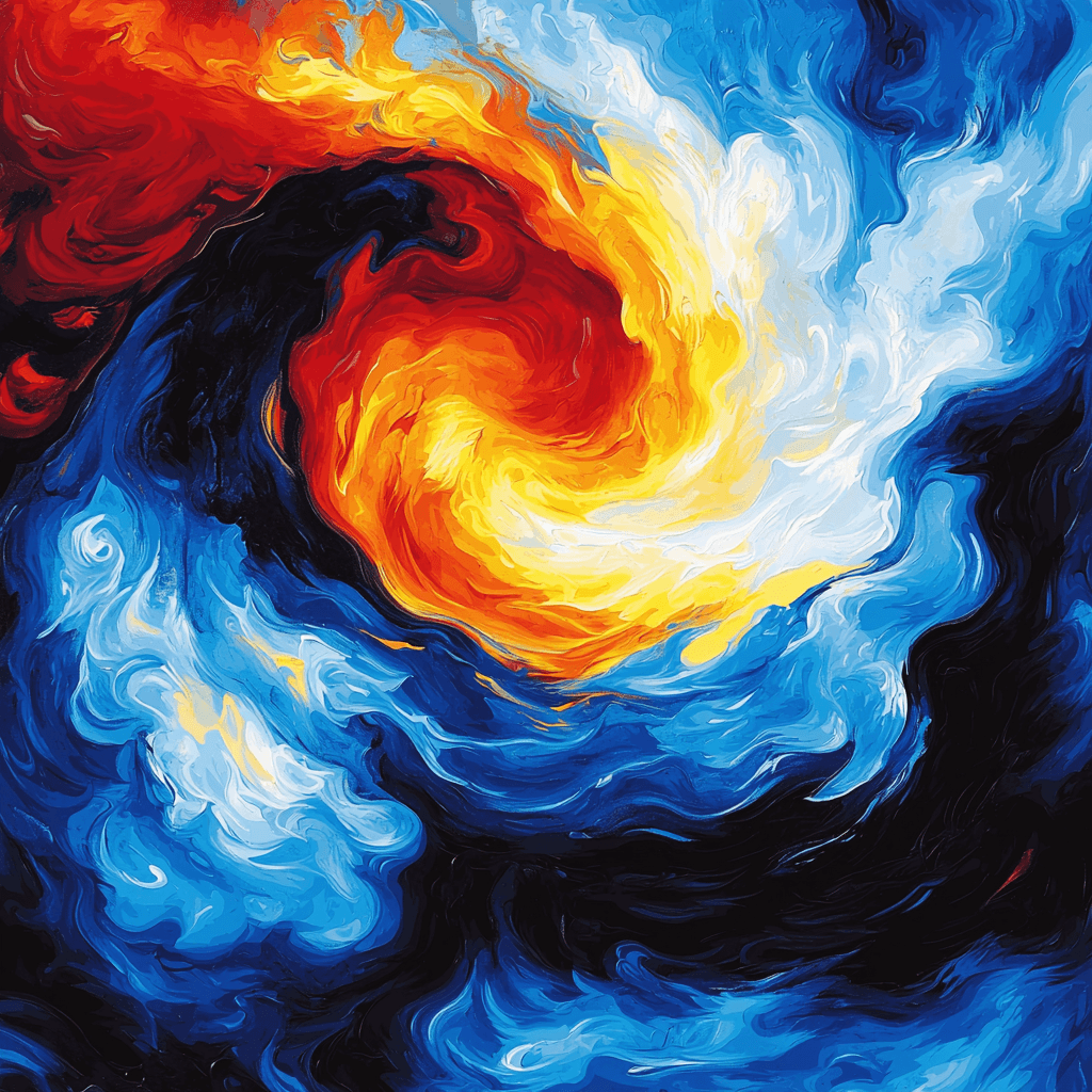 Caravaggio Inspired Dreamscape Abstraction Painting By Numbers Kit