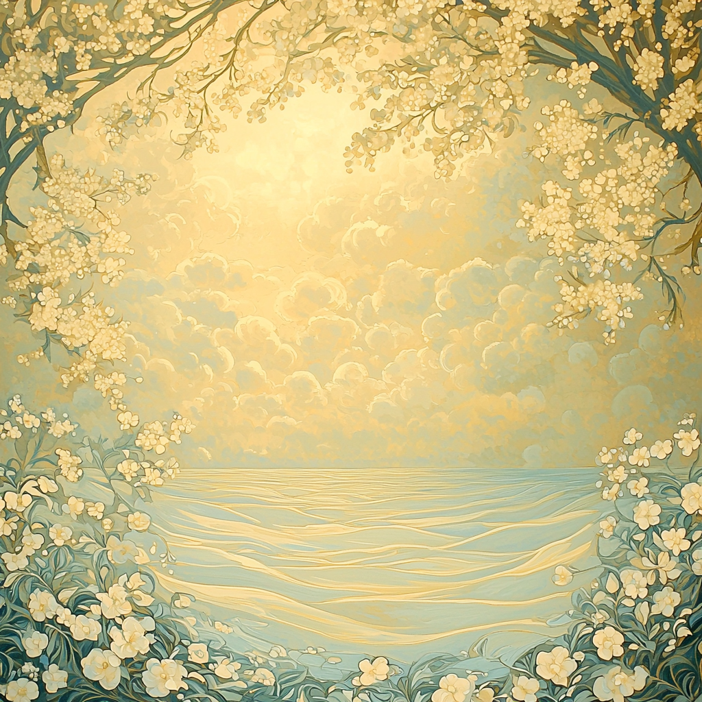 Alphonse Mucha Inspired Whispering Fields Of Tranquility Paint By Numbers