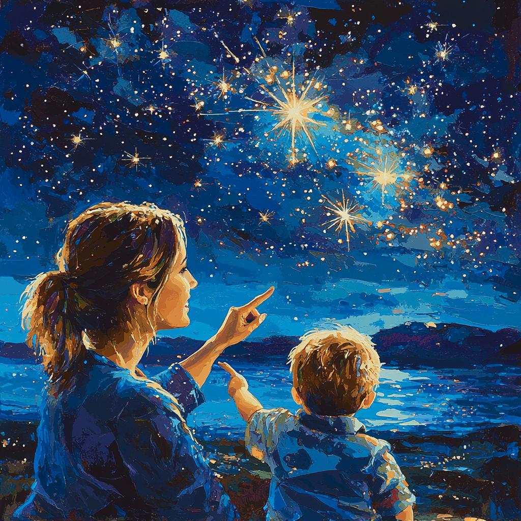 Stories Of The Night Sky Painting Number Kit