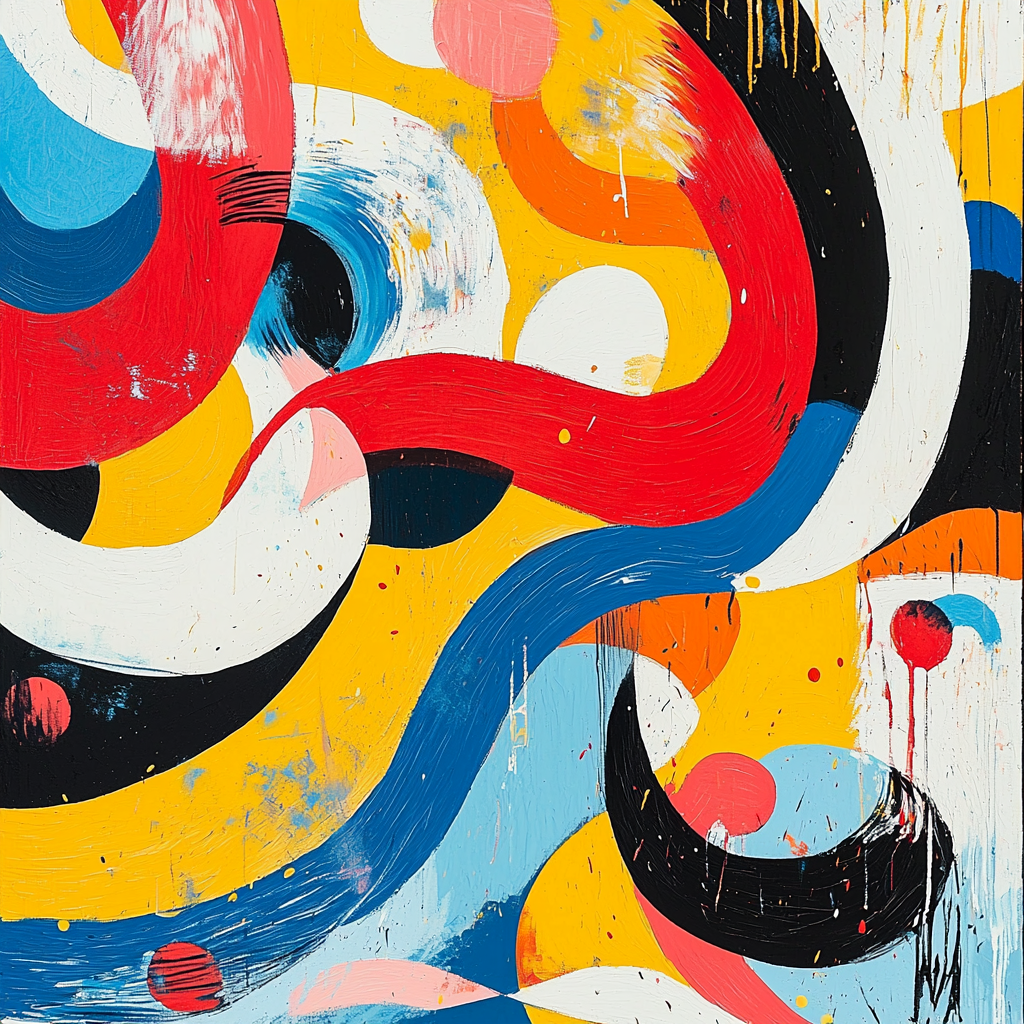 Joan Miró Inspired Playful Visions Paint By Numbers Art