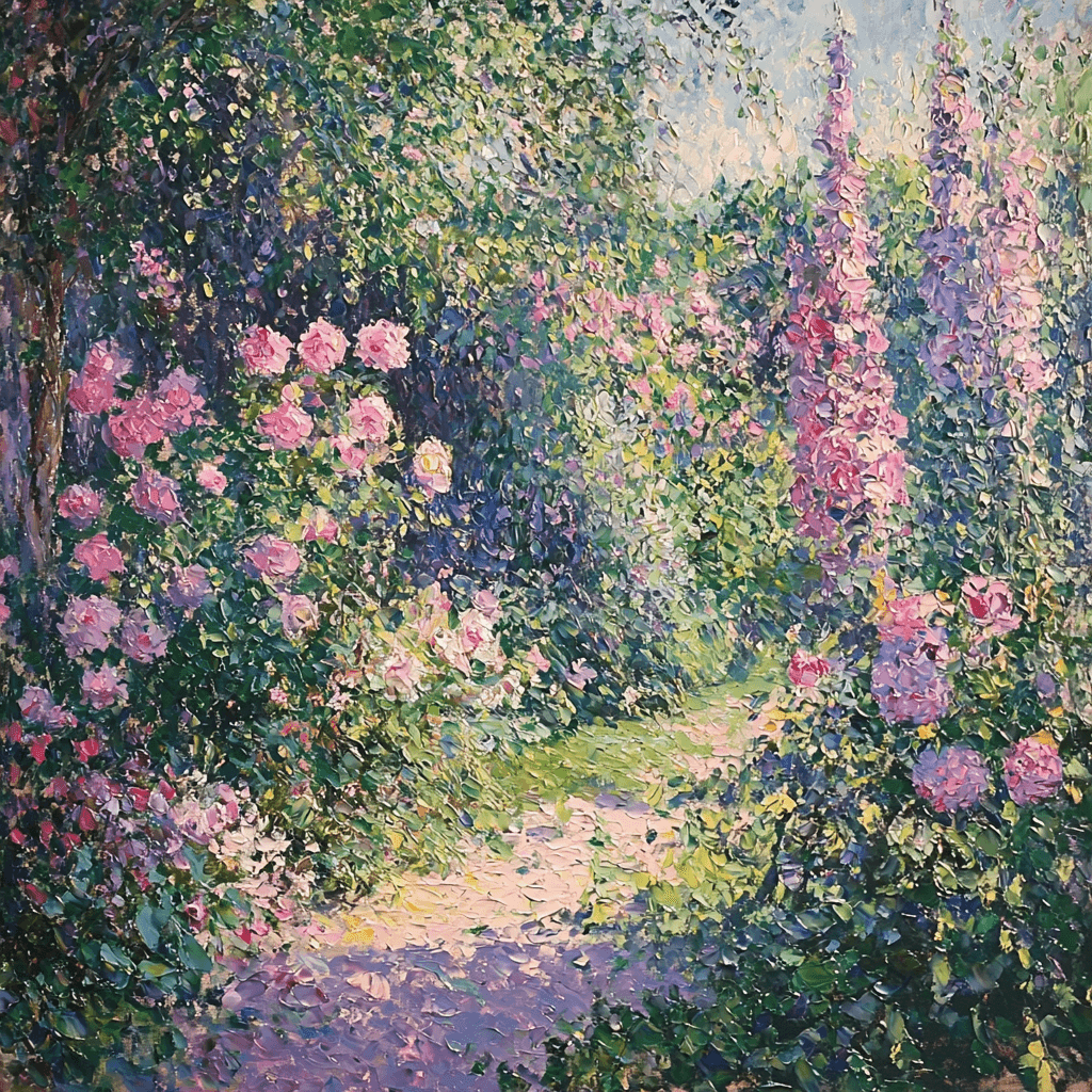 Monet Inspired Mystical Gardens Paint By Color