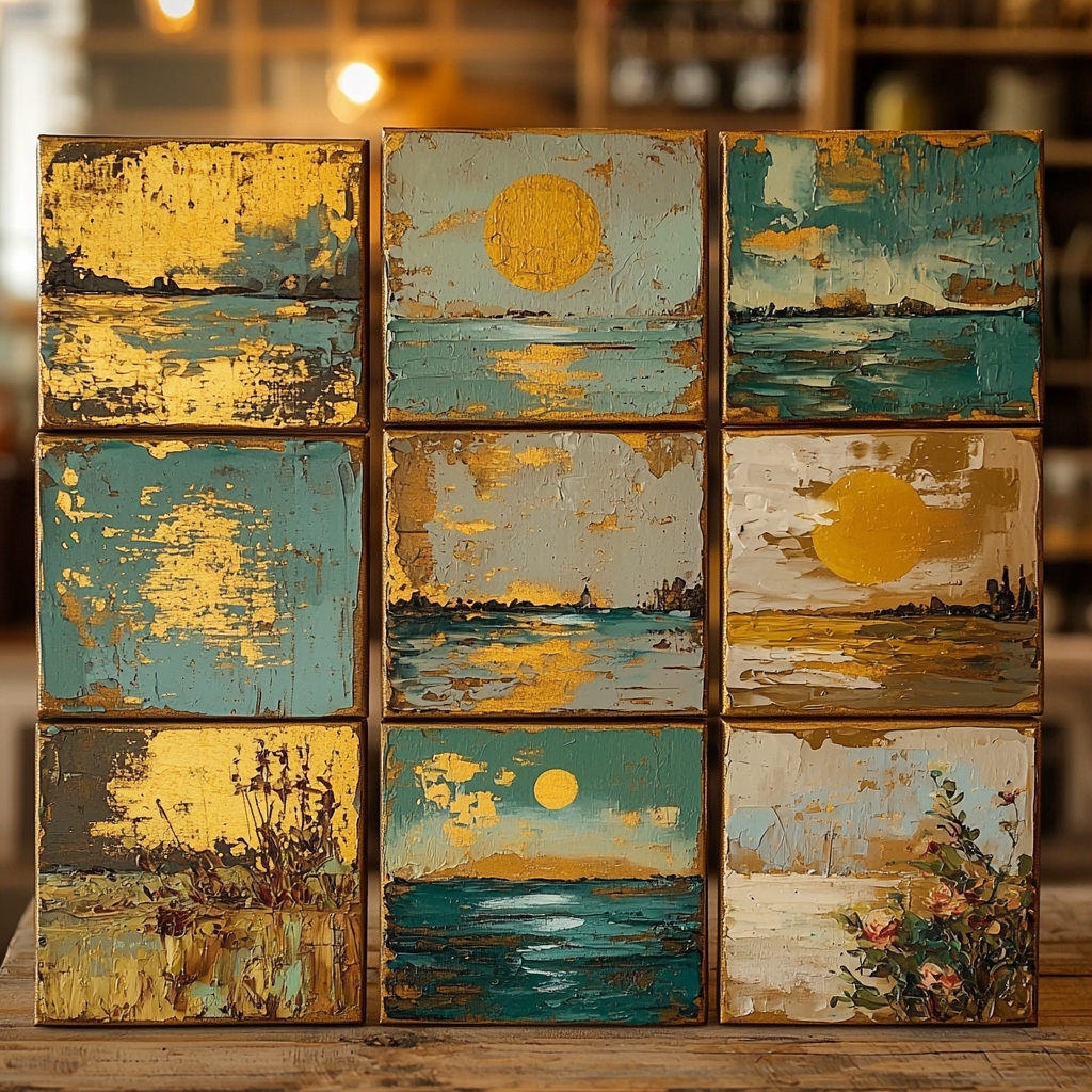 Memories In A Frame Numbered Painting Kits