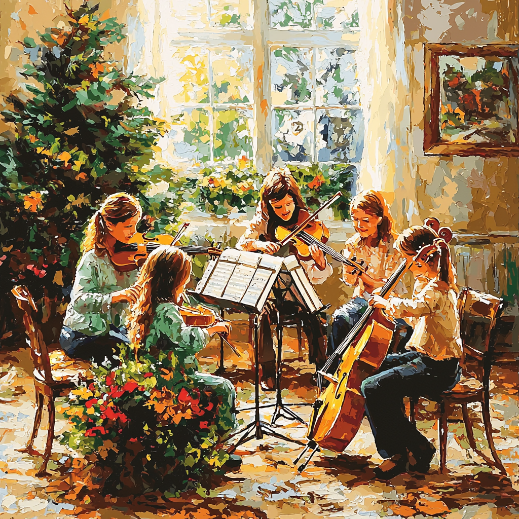 In Tune With Love Paint By Color