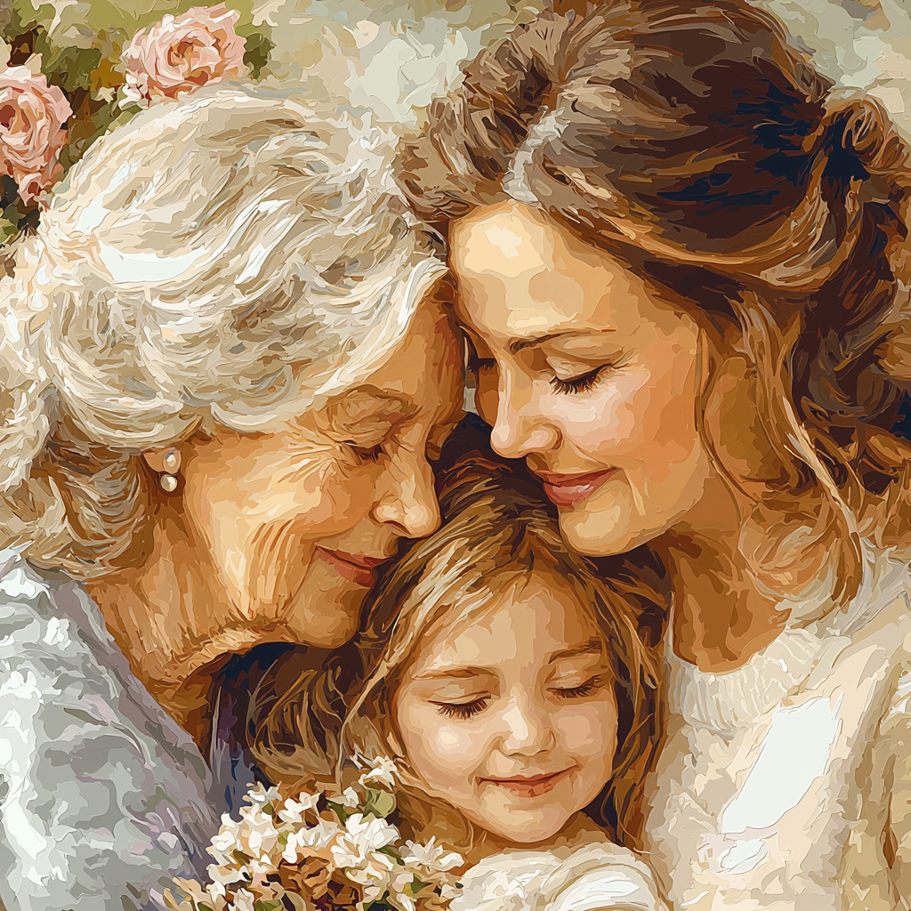 Embrace Of The Ages Painting By Numbers Kit