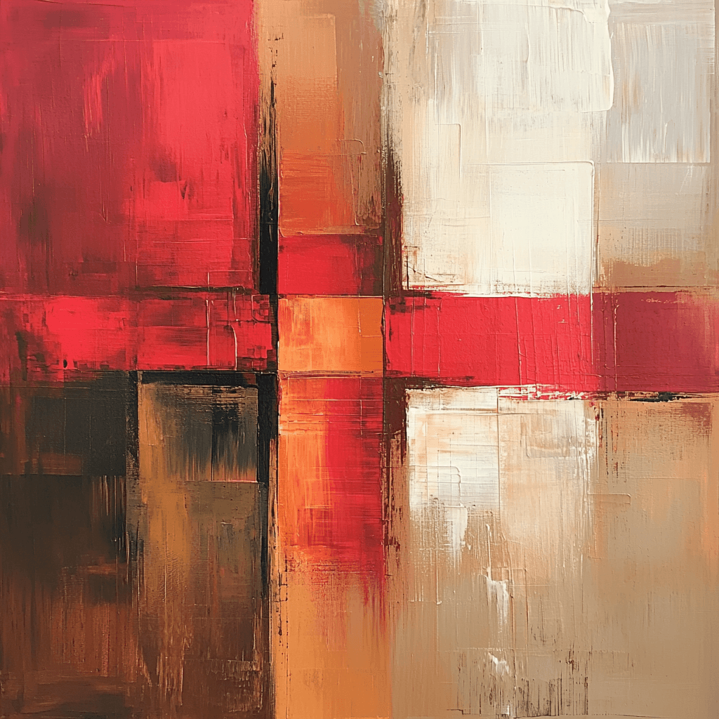 Mark Rothko Inspired Fusion Of Elements Paint By Numbers Art