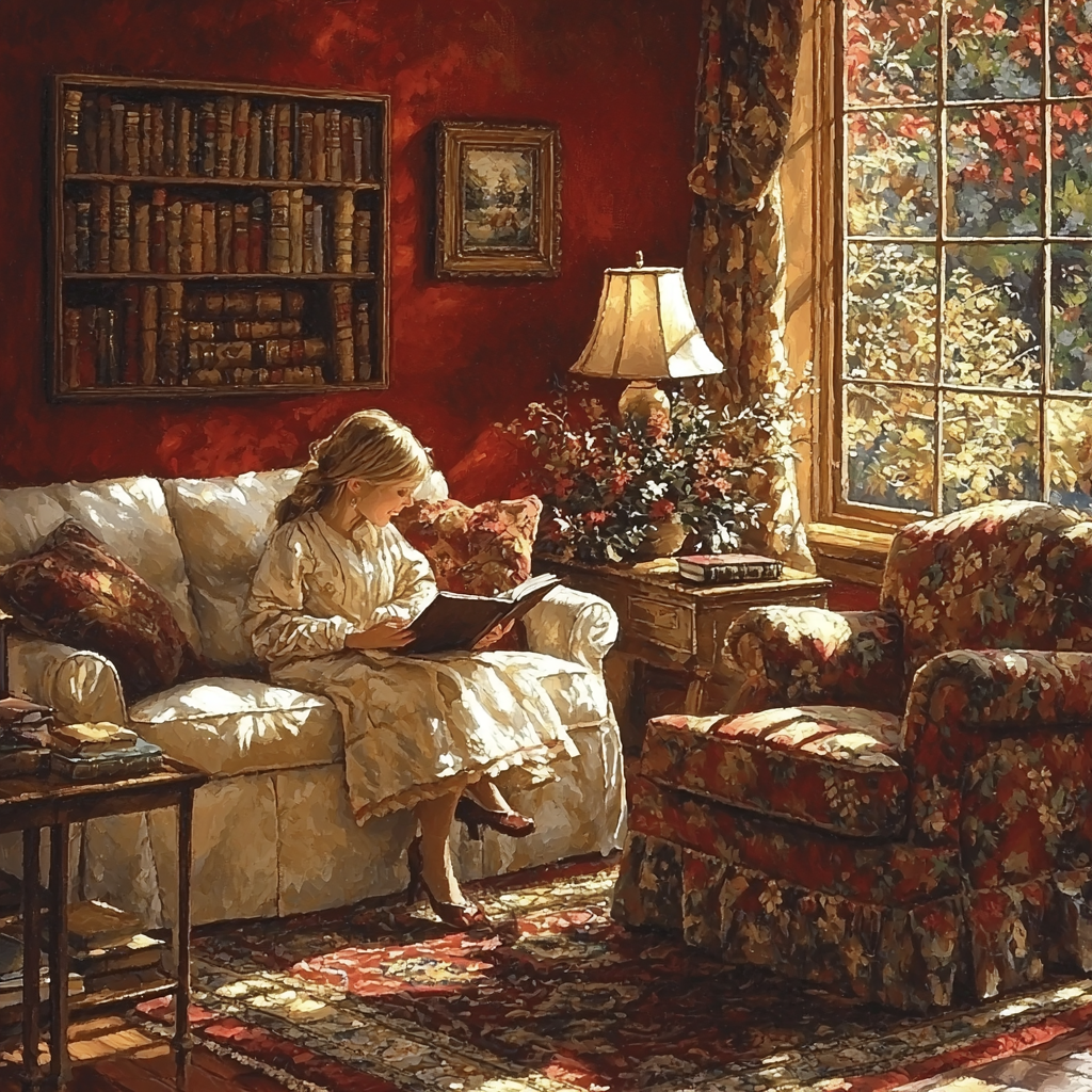 Silken Threads Of Love Paint By Numbers Art