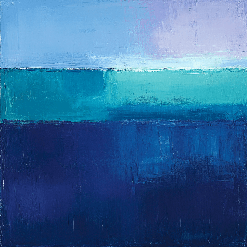 Mark Rothko Inspired Infinite Depths Painting Number Kit