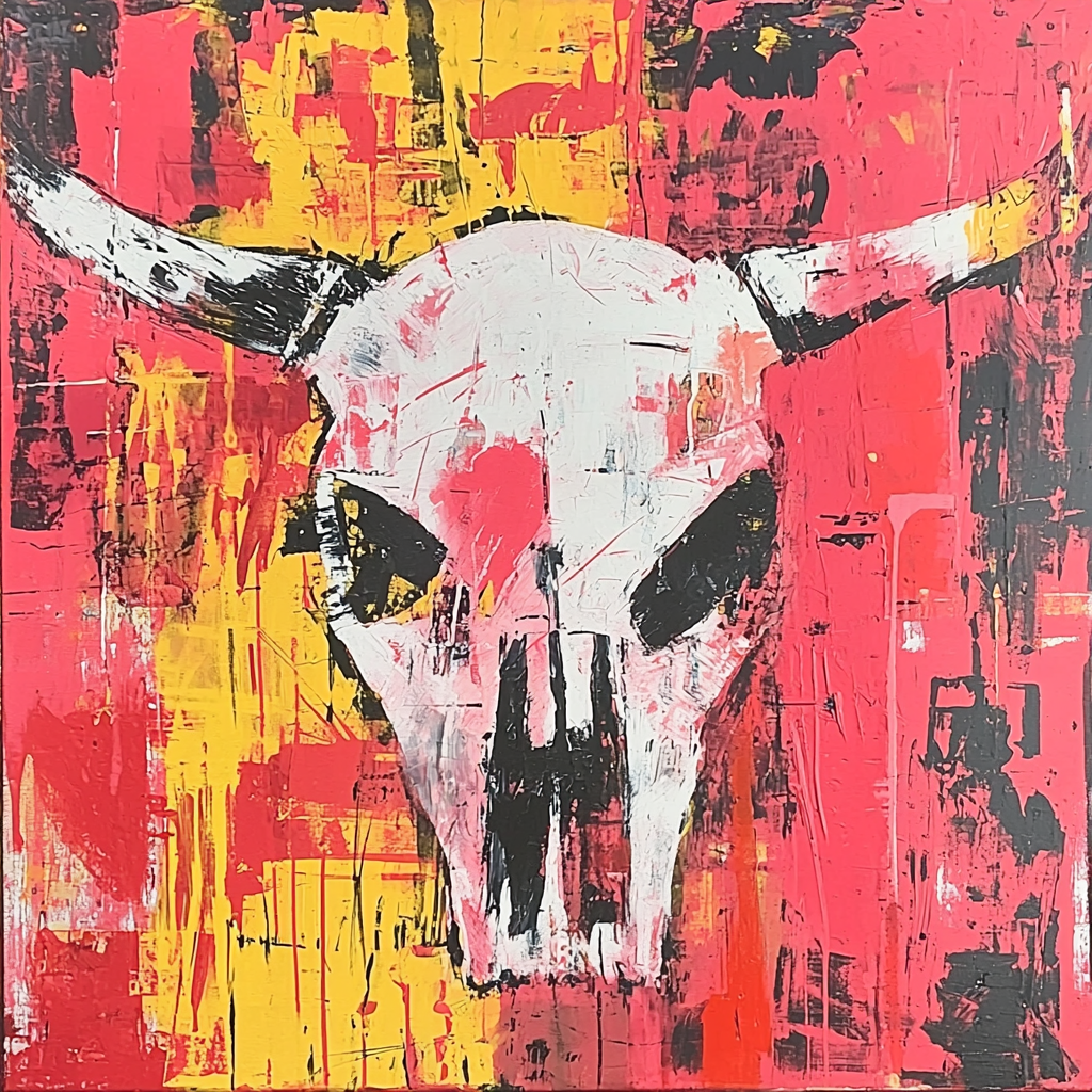 Jean-Michel Basquiat Inspired Mystic Savannah Numbered Painting Kits