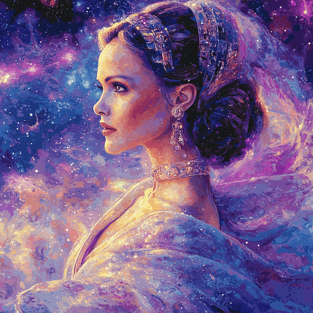 Natalie Portman: The Powerful Legacy Of Padmé Amidala Number Painting