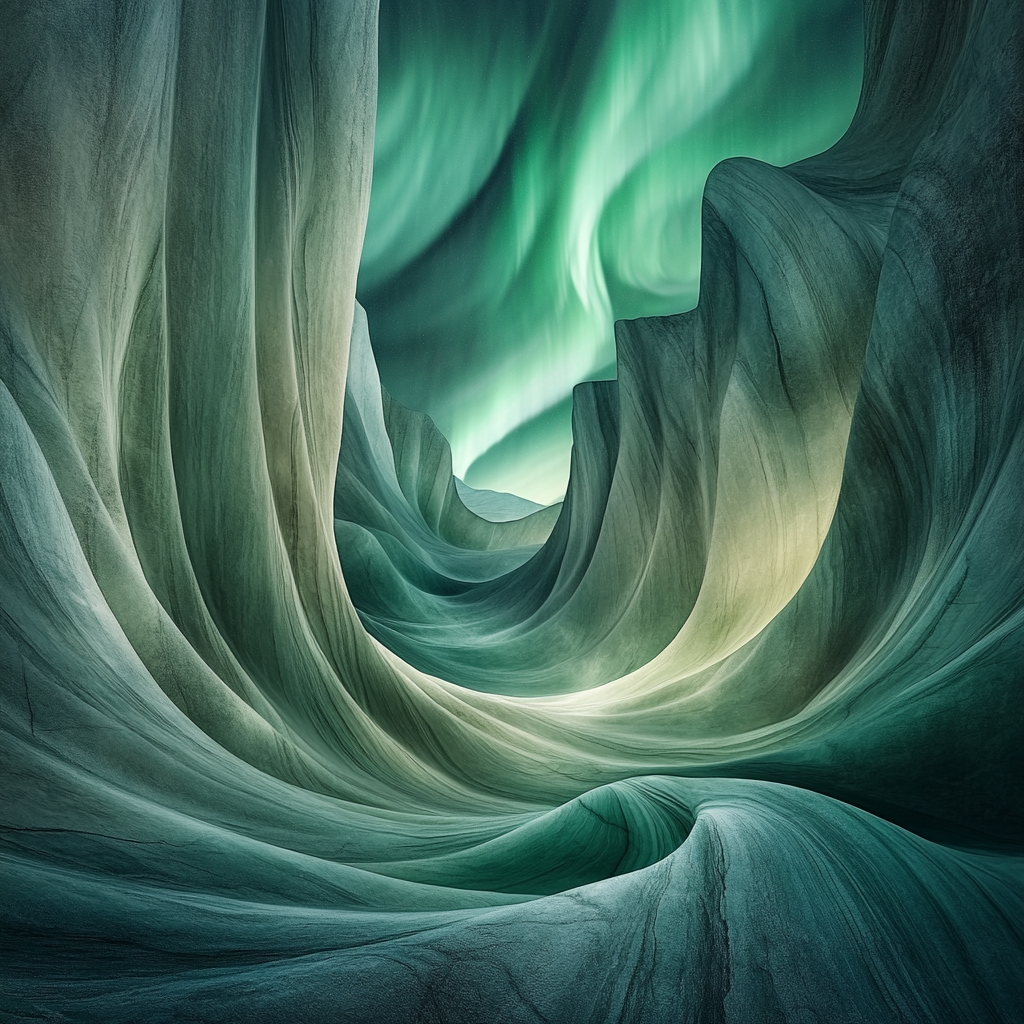 Michelangelo Inspired Aurora Veil paint by numbers