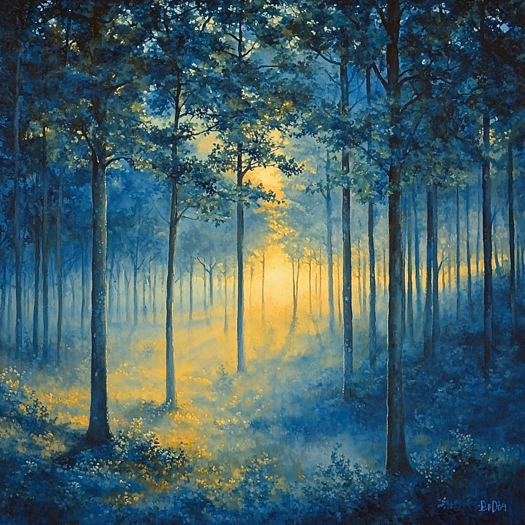 Edgar Degas Inspired Echoes Of A Forest Dawn Painting By Numbers Kit