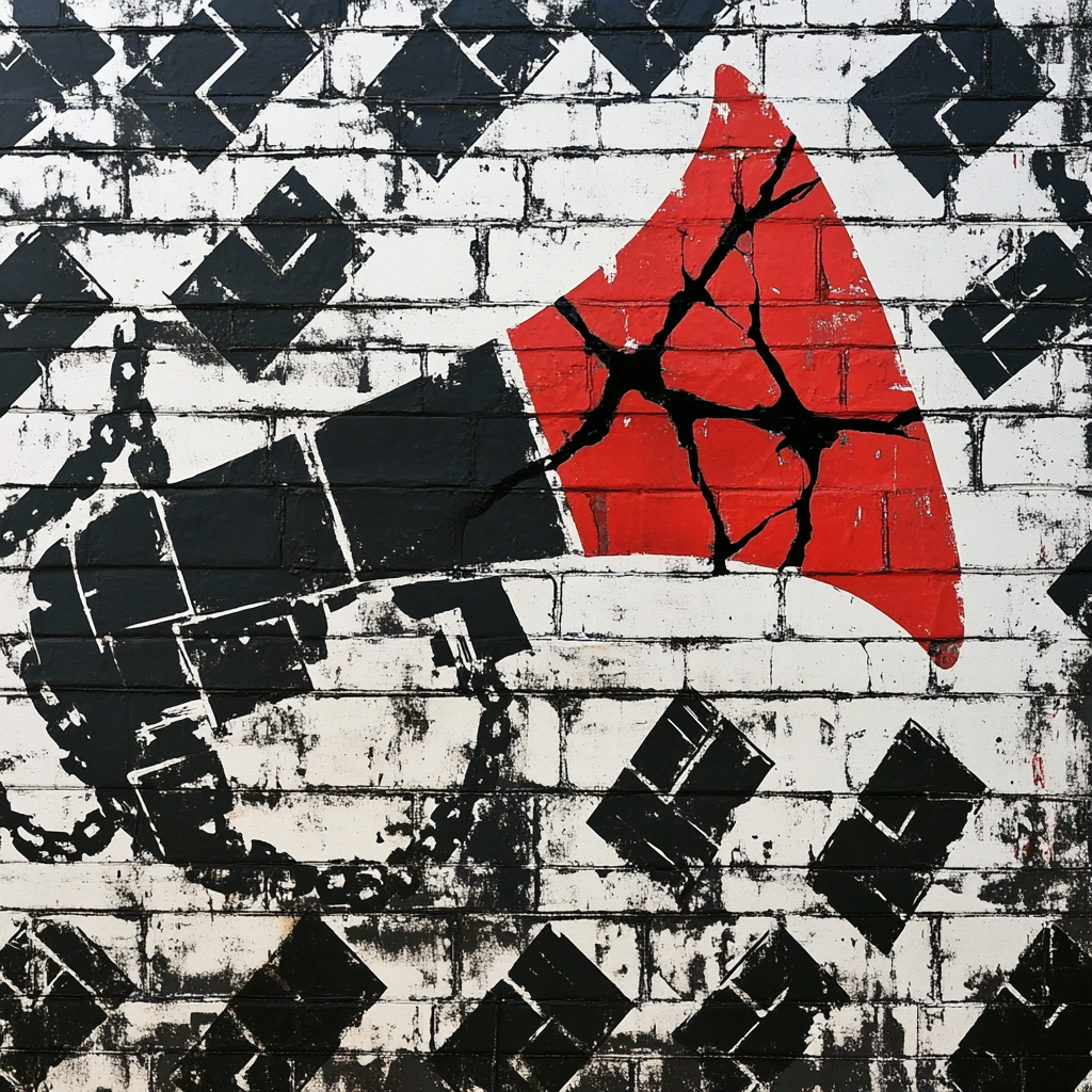 Banksy Inspired Silent Resistance Revolution Painting by numbers kit