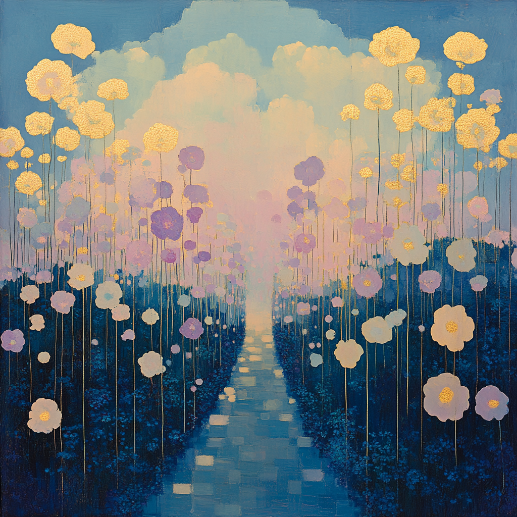 Edgar Degas Inspired Tea Garden Of Nebulae Numbered painting kits