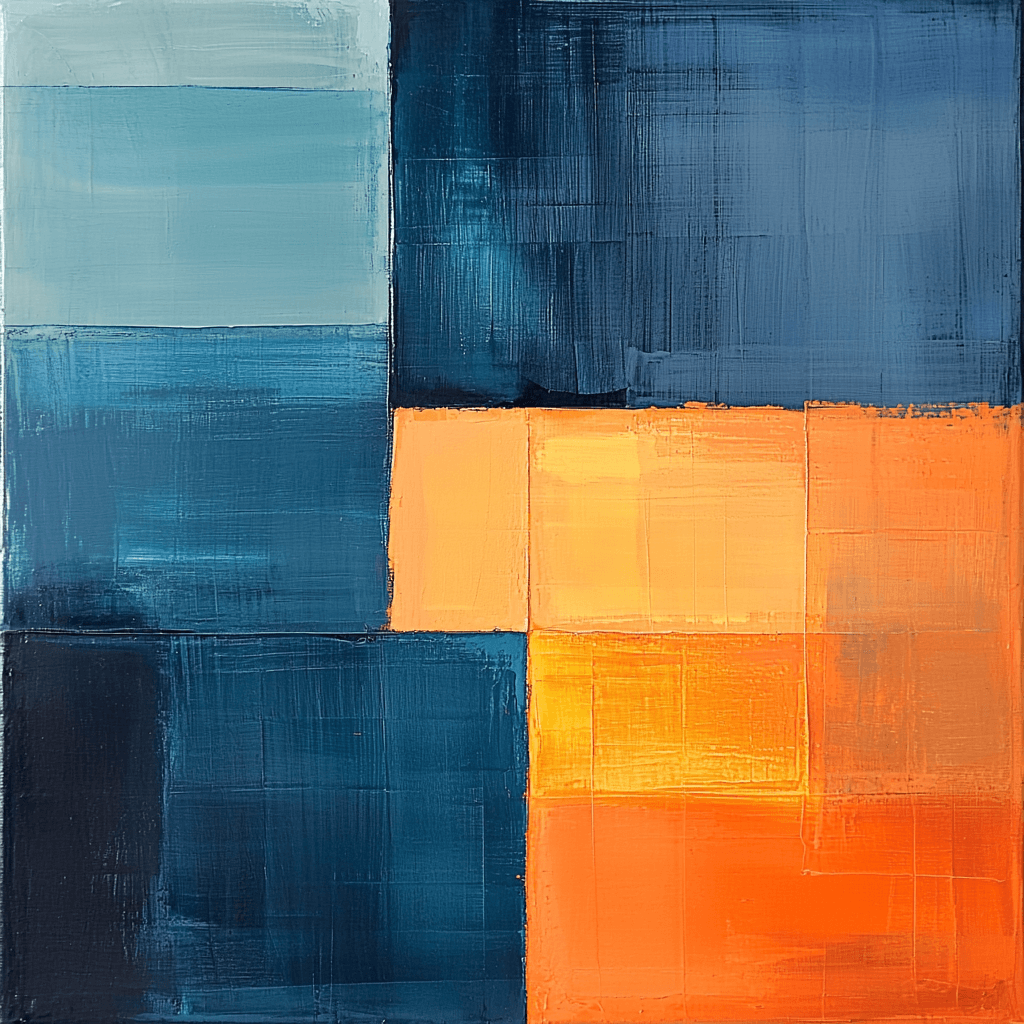 Mark Rothko Inspired Ethereal Dimensions Paint By Numbers