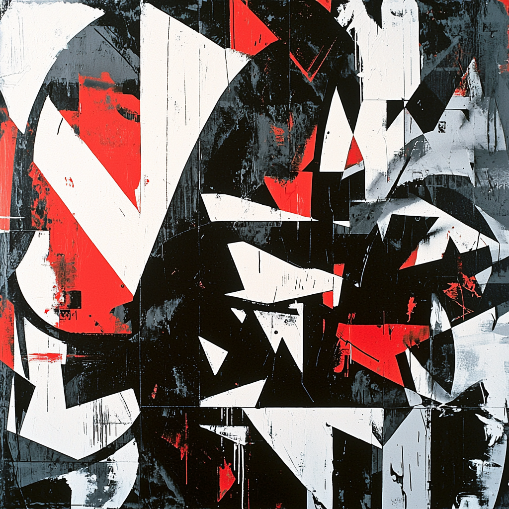 Banksy Inspired Fragments Of Society Paint By Numbers Kits