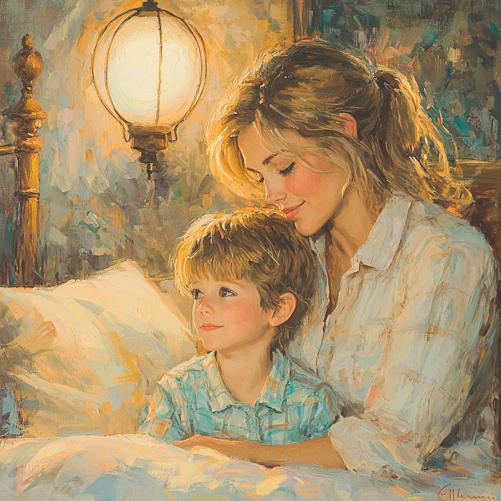 A Cozy Storytime Number Painting