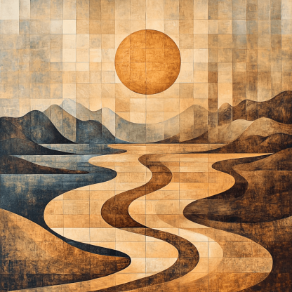 Nandalal Bose Inspired Mythical Essence Painting By Numbers Kit